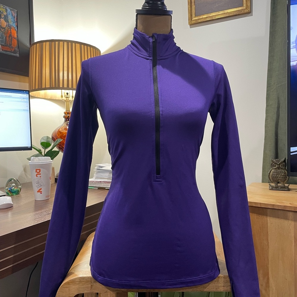 Nike Women's Purple Long Sleeve Top
